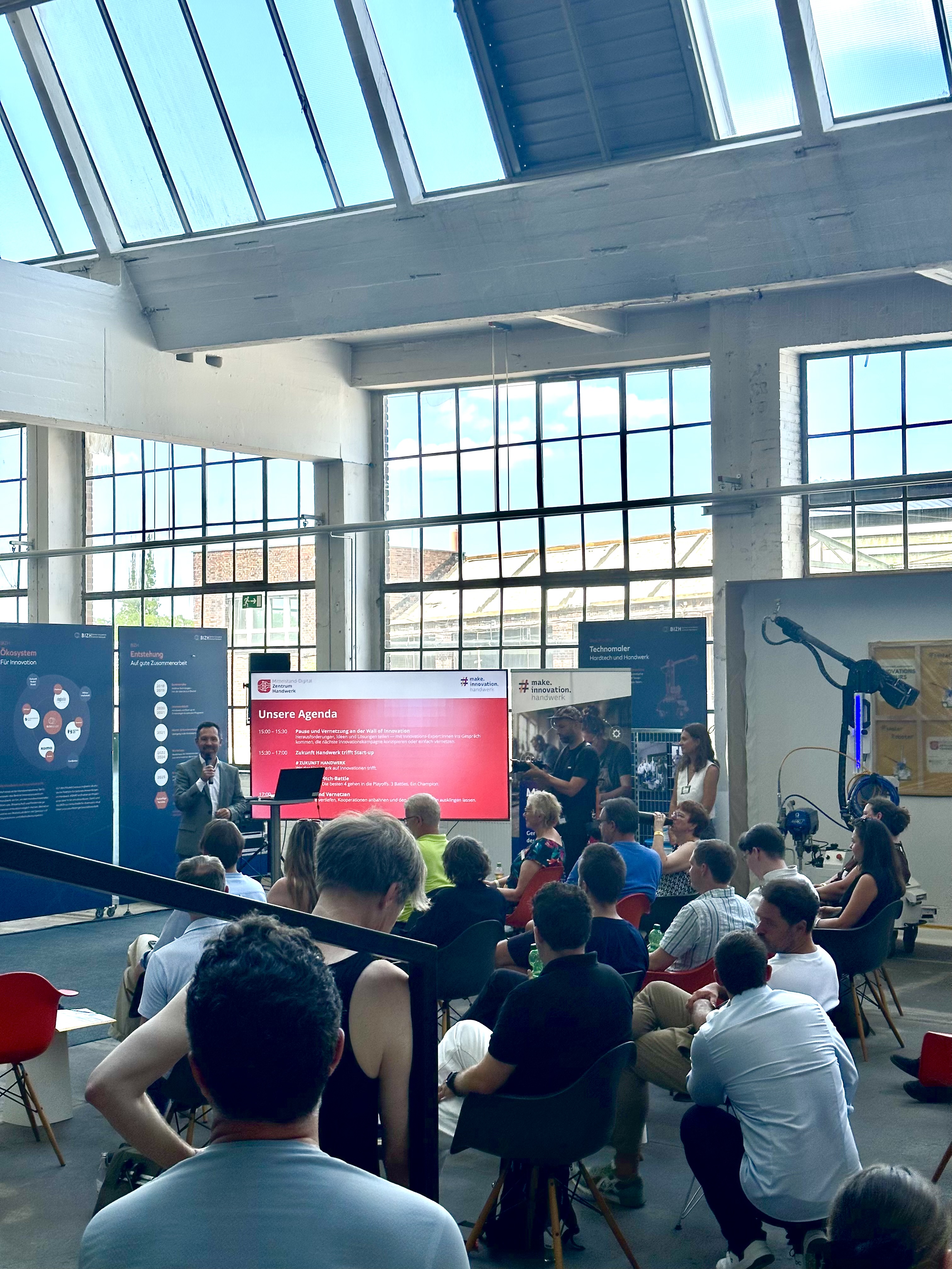 Vortragssaal auf der Tech in Construction 2026